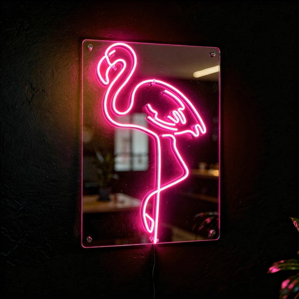 Pink Flamingo LED Neon Sign