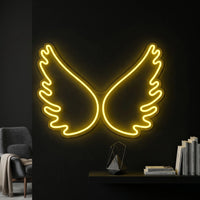 Angel Wings LED Neon Sign - Ztylist