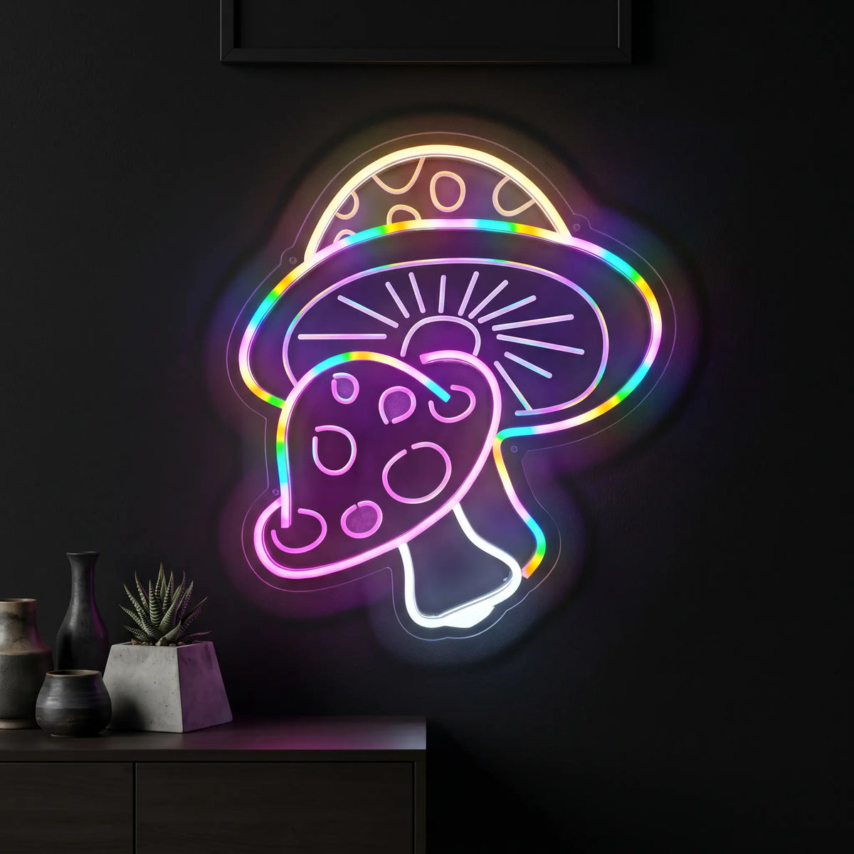 Mushroom LED Neon Sign