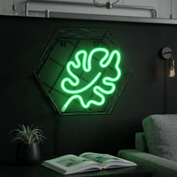 Green Tree Leaf LED Neon Light - Ztylist