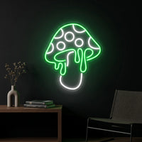 Green Mushroom LED Neon Sign - Ztylist