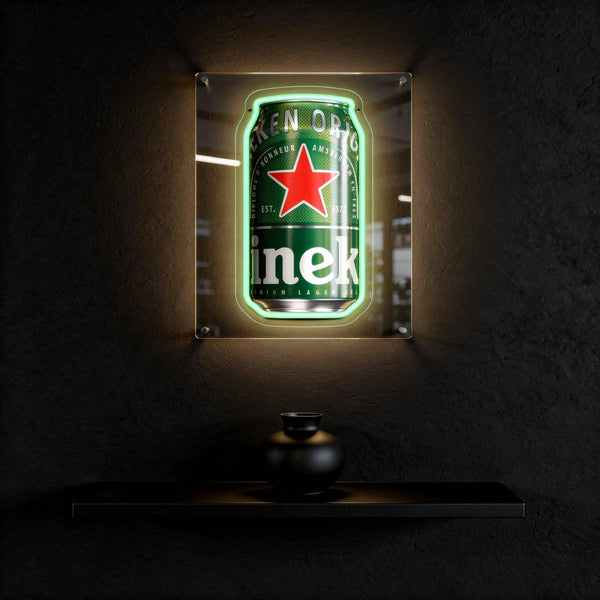 Vintage Beer Can LED Neon Sign